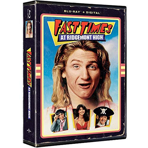 Universal Home Video Fast Times at Ridgemont High (VHS Artwork) (Blu-Ray)