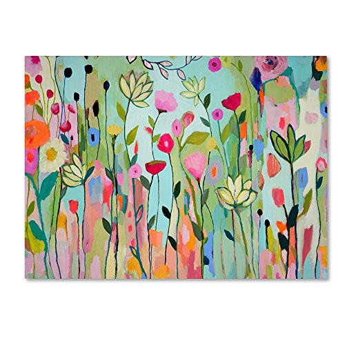 Padmasana by Carrie Schmitt, 14x19-Inch Canvas Wall Art