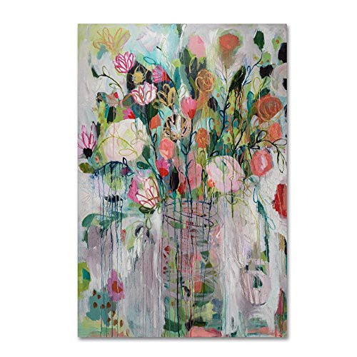 Spring Showers by Carrie Schmitt, 12x19-Inch Canvas Wall Art