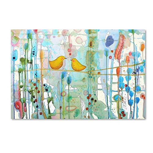 Dans Chaque Coeur by Sylvie Demers, 12x19-Inch Canvas Wall Art Dans Chaque Coeur by Sylvie Demers, 12x19-Inch Canvas Wall Art