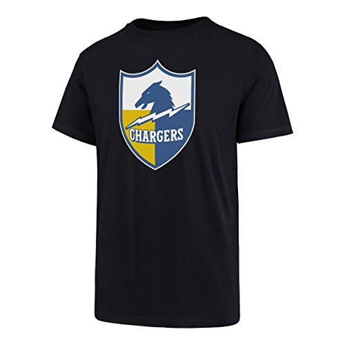 OTS NFL Los Angeles Chargers Men's Rival Tee, Legacy Logo, Large OTS NFL Los Angeles Chargers Men's Rival Tee, Legacy Logo, Large