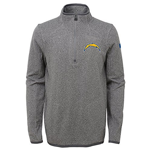 NFL LA Chargers Boys Outerstuff "Man in Motion" Pullover Hoodie, Youth X-Large(18), Grey