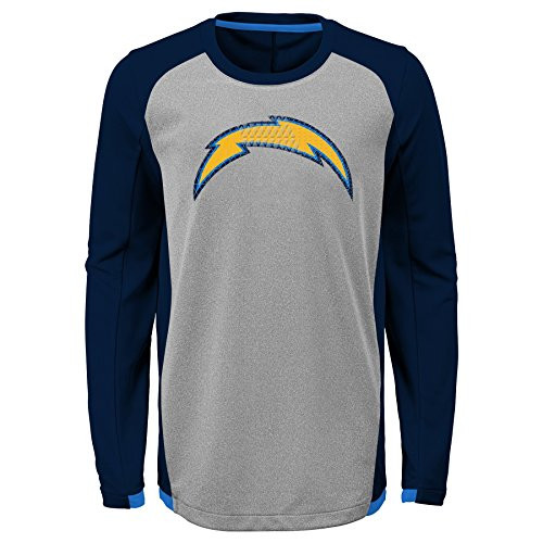 Outerstuff NFL LA Chargers Kids & Youth Boys Mainframe Performance Tee Dark Navy, Youth Large(14-16) Outerstuff NFL LA Chargers Kids & Youth Boys Mainframe Performance Tee Dark Navy, Youth Large(14-16)