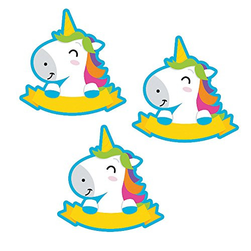Fun Express Unicorn Bulletin Board Cutouts - 48 Pieces - Educational and Learning Activities for Kids Fun Express Unicorn Bulletin Board Cutouts - 48 Pieces - Educational and Learning Activities for Kids