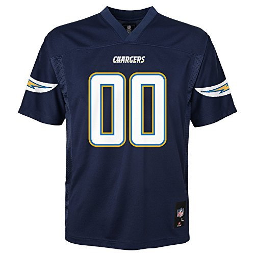 NFL by Outerstuff Kids & Youth Team Color Fashion Jersey Los Angeles Chargers, 2T NFL by Outerstuff Kids & Youth Team Color Fashion Jersey Los Angeles Chargers, 2T