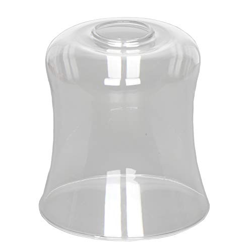 XIDING Clear Glass Shade Cylinder Glass Shade Replacement, Highly Transparent Pendant Light Shades Wall Sconces Lighting Fixture Shade, Perfect DIY Glass Accessories