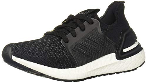 adidas Unisex-Kid's Ultraboost 19 Running Shoe, Black/Black/Grey, 7 M US Big Kid