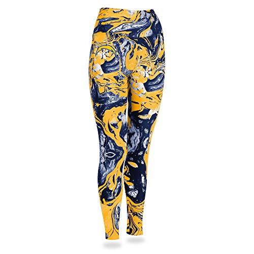 Zubaz NFL Los Angeles Chargers Women's Swirl Leggings, Multicolor, Medium Zubaz NFL Los Angeles Chargers Women's Swirl Leggings, Multicolor, Medium