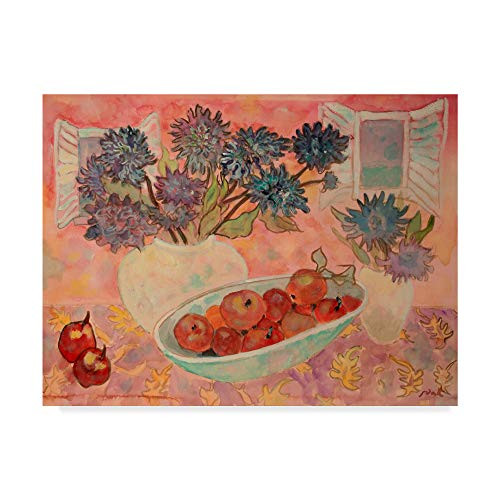 Trademark Fine Art Sweetest Vase by Lorraine Platt, 14x19-Inch