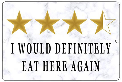 Rogue River Tactical Funny Sarcastic Kitchen Metal Tin Sign Wall Home Decor Bar Kitchen Review