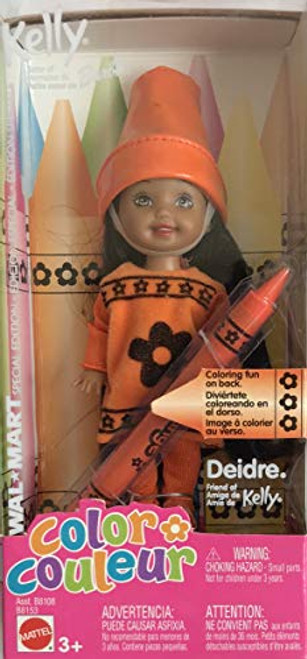 Barbie Kelly COLOR DEIDRE Doll AA Wal-Mart Special Edition (2003 From Canada) Barbie Kelly COLOR DEIDRE Doll AA Wal-Mart Special Edition (2003 From Canada)