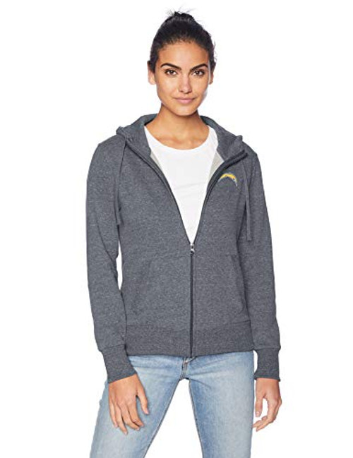OTS NFL Los Angeles Chargers Women's Frontside Full-Zip, Logo, Large OTS NFL Los Angeles Chargers Women's Frontside Full-Zip, Logo, Large