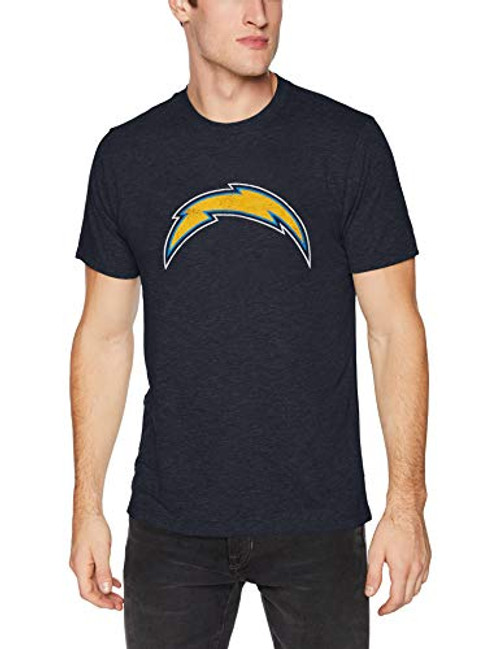OTS NFL Los Angeles Chargers Men's Match Triblend Tee, Logo, Medium