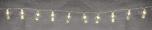Amscan 242653 Party 7 3/4 Ft LED String Lights - Battery Operated - Photo Clip Design - 1 piece
