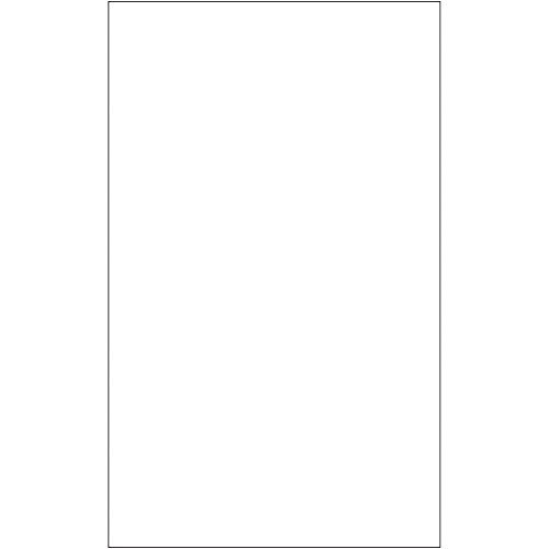Tape Logic Laser Labels, Rectangle, 8 1/2" x 14", White, 100/Case