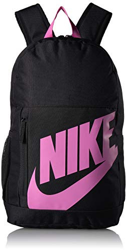NIKE Youth Elemental Backpack - Fall'19, Black/Black/China Rose, Misc