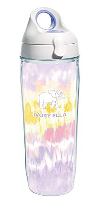 Tervis Ivory Ella - Tie Dye Insulated Tumbler, 24oz Water Bottle, Clear - Tritan Tervis Ivory Ella - Tie Dye Insulated Tumbler, 24oz Water Bottle, Clear - Tritan