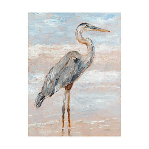 Trademark Fine Art Beach Heron I by Ethan Harper, 14x19 Trademark Fine Art Beach Heron I by Ethan Harper, 14x19