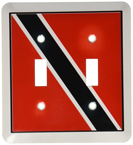 3dRose lsp_98515_2"Photo Of Trinidad And Tobago Flag Button Double Toggle Switch, Multicolor