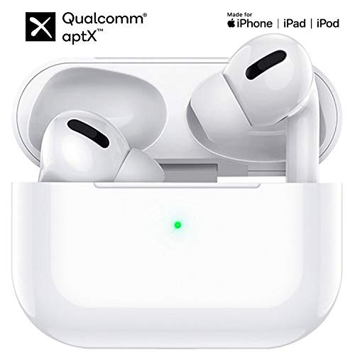 Wireless Earbuds Bluetooth 5.0 Headphones in-Ear Noise Cancelling True Wireless Headphones HiFi Stereo IPX5 Headsets with Fast Charging Case for Apple Airpods pro iPhone Android