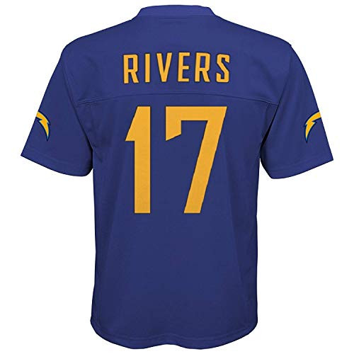 Philip Rivers Los Angeles Chargers NFL Youth 8-20 Royal Blue Color Rush Mid-Tier Jersey (Youth Medium 10-12) Philip Rivers Los Angeles Chargers NFL Youth 8-20 Royal Blue Color Rush Mid-Tier Jersey (Youth Medium 10-12)
