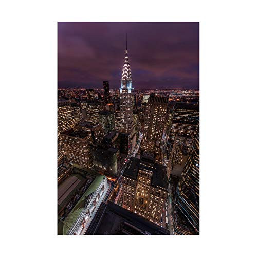 Trademark Fine Art Chrysler Nights by Bruce Gett, 12x19