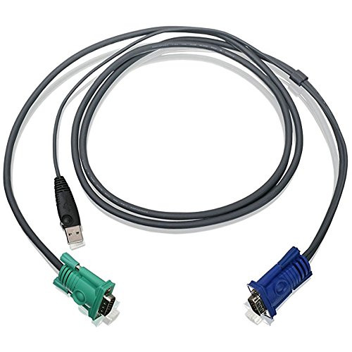 IOGEAR USB KVM Cable, 6 Feet, G2L5202U