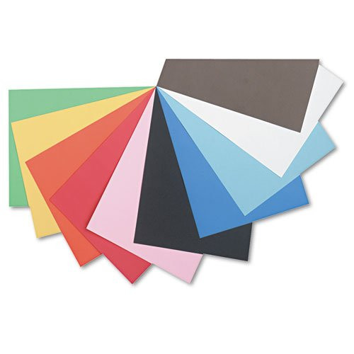 Pacon Tru-Ray Construction Paper, 76 lbs, 12 x 18, Assorted, 50 Sheets/Pack
