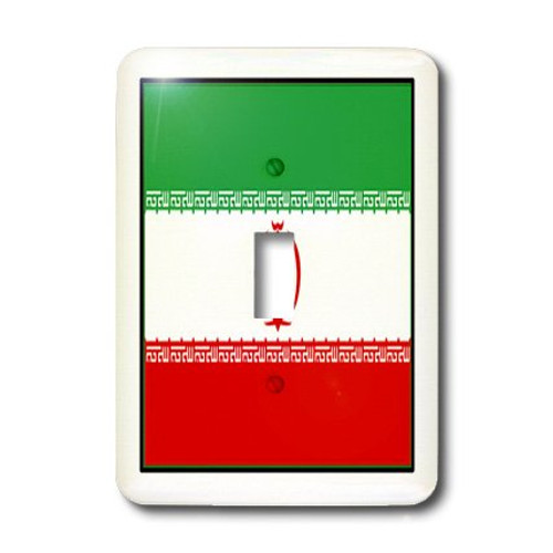 3dRose lsp_80979_1 Photo Of Iran Flag Button Single Toggle Switch