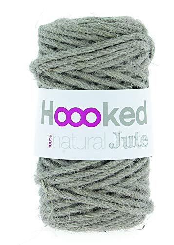 HOOOKED B.V. JT001 Natural Jute, Cinnamon Taupe