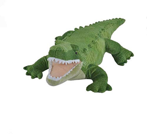 Wild Republic Green Alligator Plush, Stuffed Animal, Plush Toy, Gifts For Kids, Cuddlekins, 23"