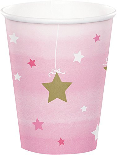 Creative Converting Twinkle Little Star Paper Cups Party Supplies, Multicolor