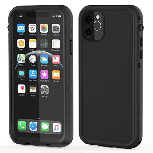 LOVE BEIDI iPhone 11 Pro Max Waterproof case 6.5'', Rugged iPhone 11 Pro Max Case with Screen Protector, Shockproof Full-Body Dustproof Case for iPhone 11 Pro Max 6.5 (Black)