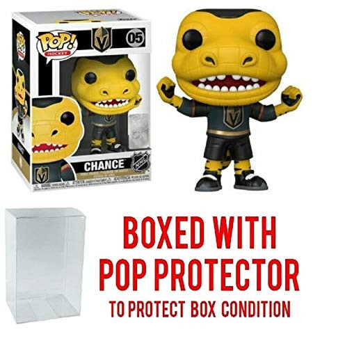 POP! Sports NHL Mascots Chance Gila Monster Las Vegas Golden Knights Action Figure (Bundled with Pop Shield Protector to Protect Display Box)