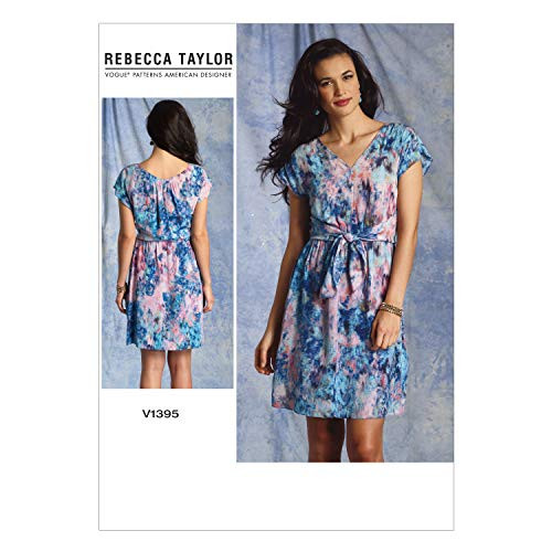 Vogue Patterns V1395 Misses' Dress Sewing Template, Size B5 (8-10-12-14-16) Vogue Patterns V1395 Misses' Dress Sewing Template, Size B5 (8-10-12-14-16)