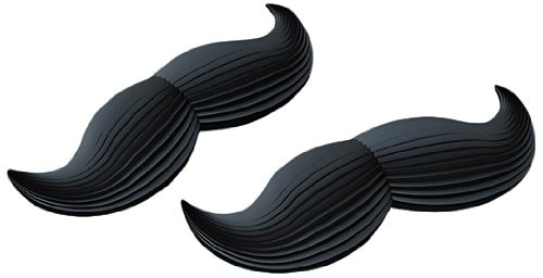 Kikkerland Erasers, Mustache, Set of 2 (ER15P)