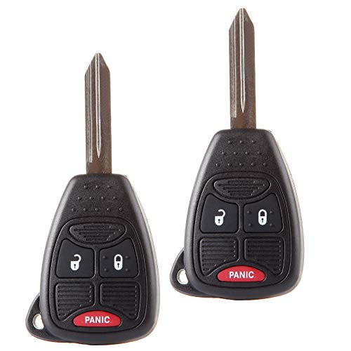 SCITOO 2pcs 3 Buttons Compatible with Keyless Shell Fob Key Fob Replacement Keyless Entry Remote Key Shell CASE Pad Uncut Blade Fix 1998-2003 Acura TL Honda Accord KOBLEAR1XT