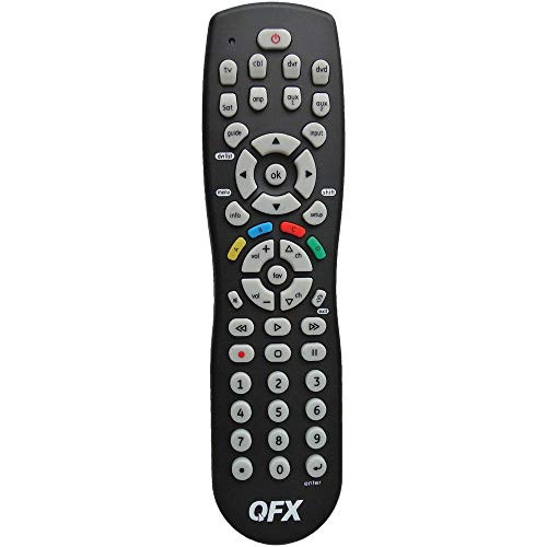 8-in-1 Universal Remote with Glow-in-The-Dark Buttons