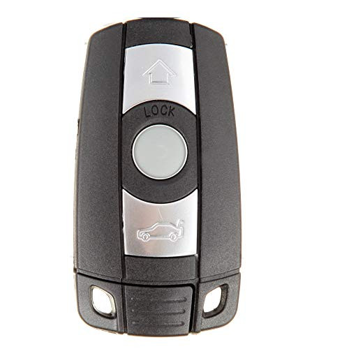 SCITOO Replacement fit for 1PC 3 Buttons 315MHz Keyless Entry Control Remote Ignition Key Fob BMW Series KR55WK49127