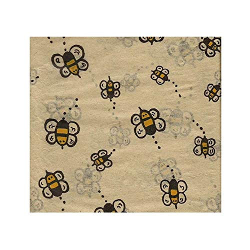 Tissue Paper for Gift Wrapping with Design (Friendly Bumble Bees), 24 Large Sheets (20x30)