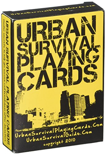Urban Survival Playing Cards - These aren't Simply Playing Cards...They're a Powerful Survival Tool for You and Your Loved Ones to use if You Need to Survive in an Urban Area.