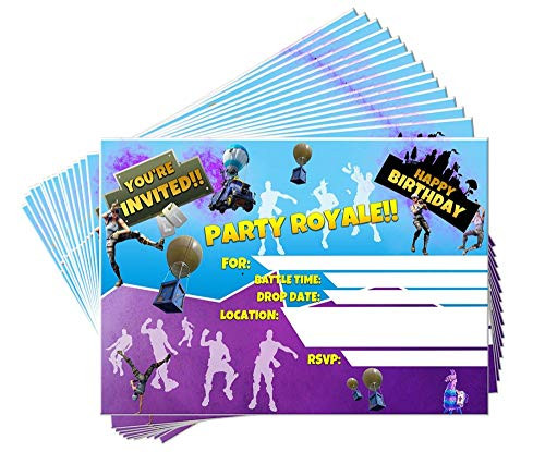 15 Video Game Birthday Party Invitations with Envelopes | Kids Birthday Invitations | Video Game Party Supplies | Birthday Invitations for Boys | Gamer Party Supplies | Birthday Party Invitations 15 Video Game Birthday Party Invitations with Envelopes | Kids Birthday Invitations | Video Game Party Supplies | Birthday Invitations for Boys | Gamer Party Supplies | Birthday Party Invitations