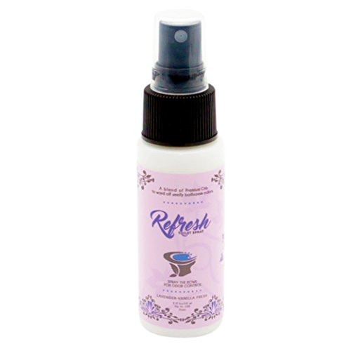 Refresh Toilet Spray (Lavender-Vanilla, 2 ounce)