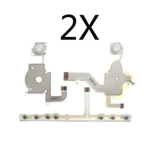 2X Buttons Controllers Ribon Connector Flex Cable Replacement Part Compatible with Sony PSP 3000