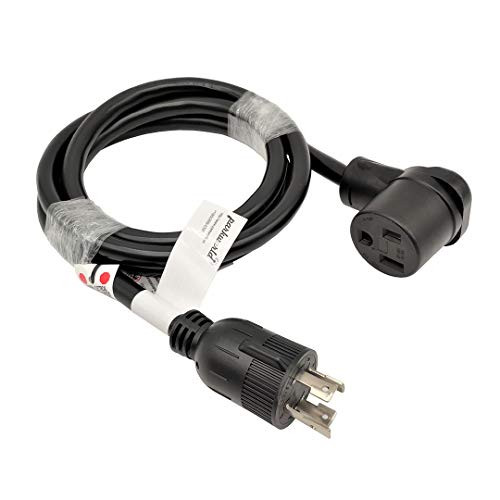 Parkworld 691890 Power Adapter Cord 4-Prong Generator 30A Locking L14-30P Male to Welding 50 AMP 6-50R Female (8FT)