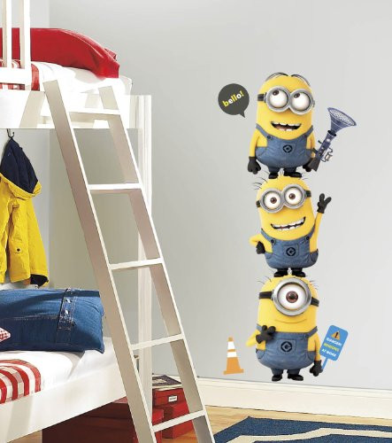 Despicable Me 2 Movie Minions Giant Wall Decals 12"x48.5"