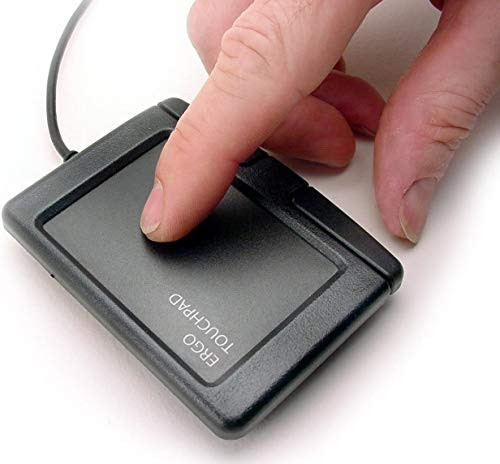 Ergo Touchpad Buttons ETP001BTP Low Profile - Programmable and Multi-Touch with Download of Free Software