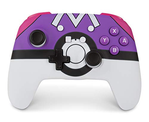 POWER A Enhanced Wireless Controller for Nintendo Switch - Pokemon Master Ball (Limited Edition) - Nintendo Switch
