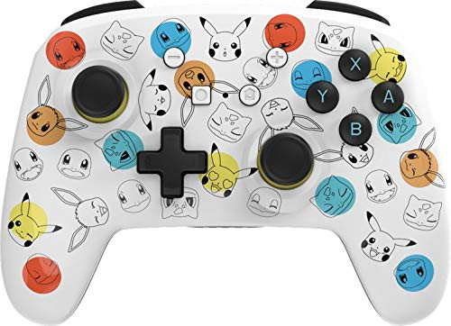 PowerA Enhanced Wireless Controller for Nintendo Switch - Pokemon Expressions - Nintendo Switch