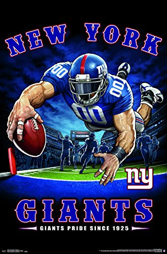 Trends International Wall Poster New York Giants-End Zone, 22.375" x 34"